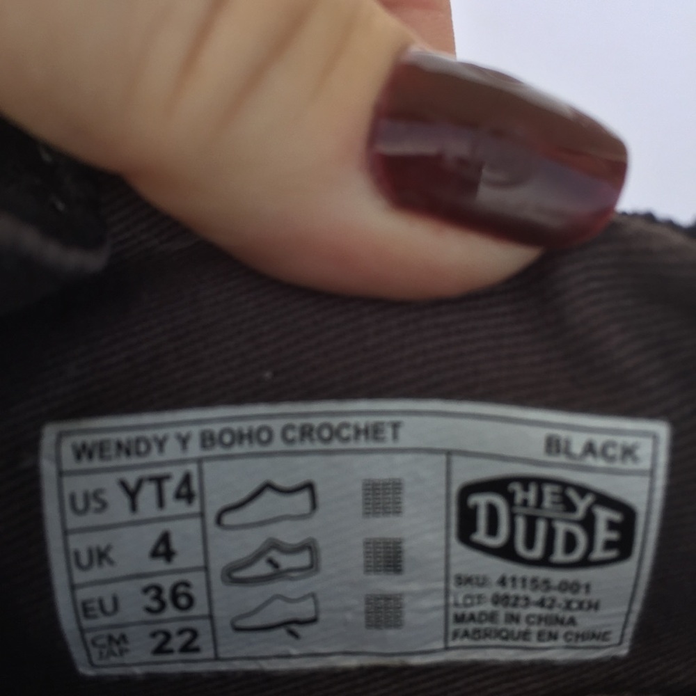 Kids Hey Dude Wendy Y Boho Crochet - Picture 15 of 16